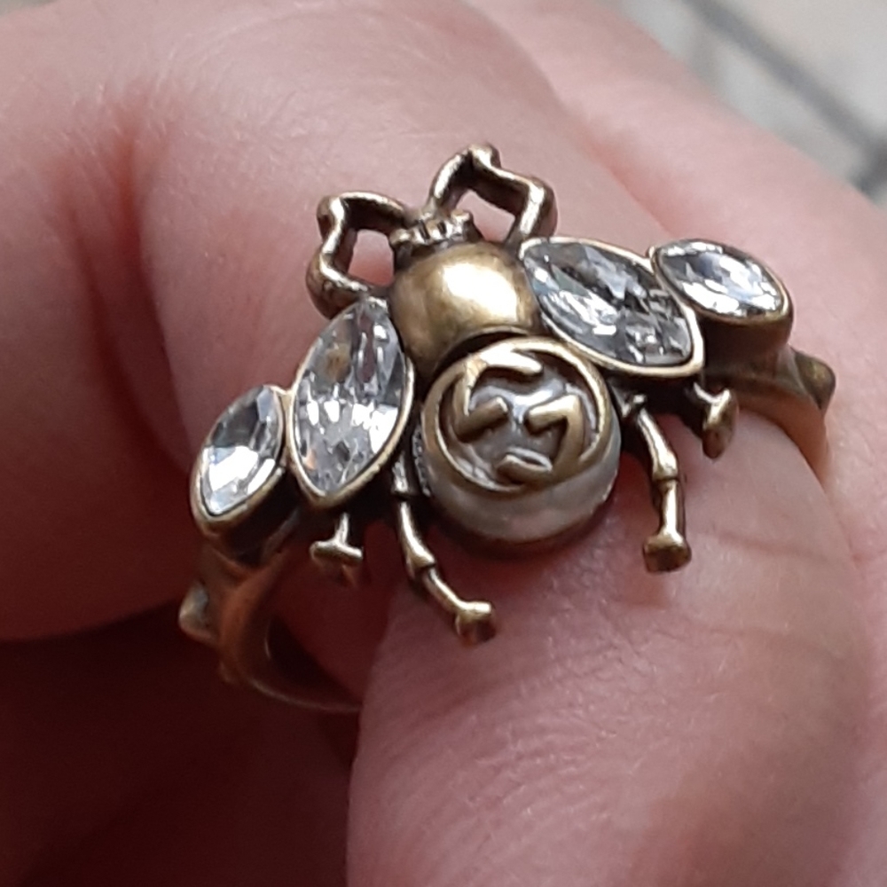 Authentic Gucci bee ring 6.5